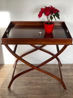 Mahonie serveertafel, dienblad, Ophalen