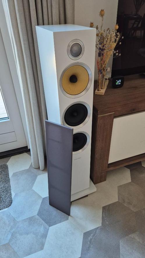 B&W speakers luidsprekers CM8 S2 wit, paar (2 stuks), Audio, Tv en Foto, Luidsprekers, Zo goed als nieuw, Front, Rear of Stereo speakers