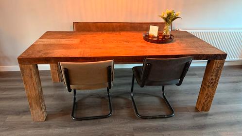 Hele mooie eettafel te koop!, Huis en Inrichting, Tafels | Eettafels, Zo goed als nieuw, 100 tot 150 cm, 200 cm of meer, Vijf personen of meer