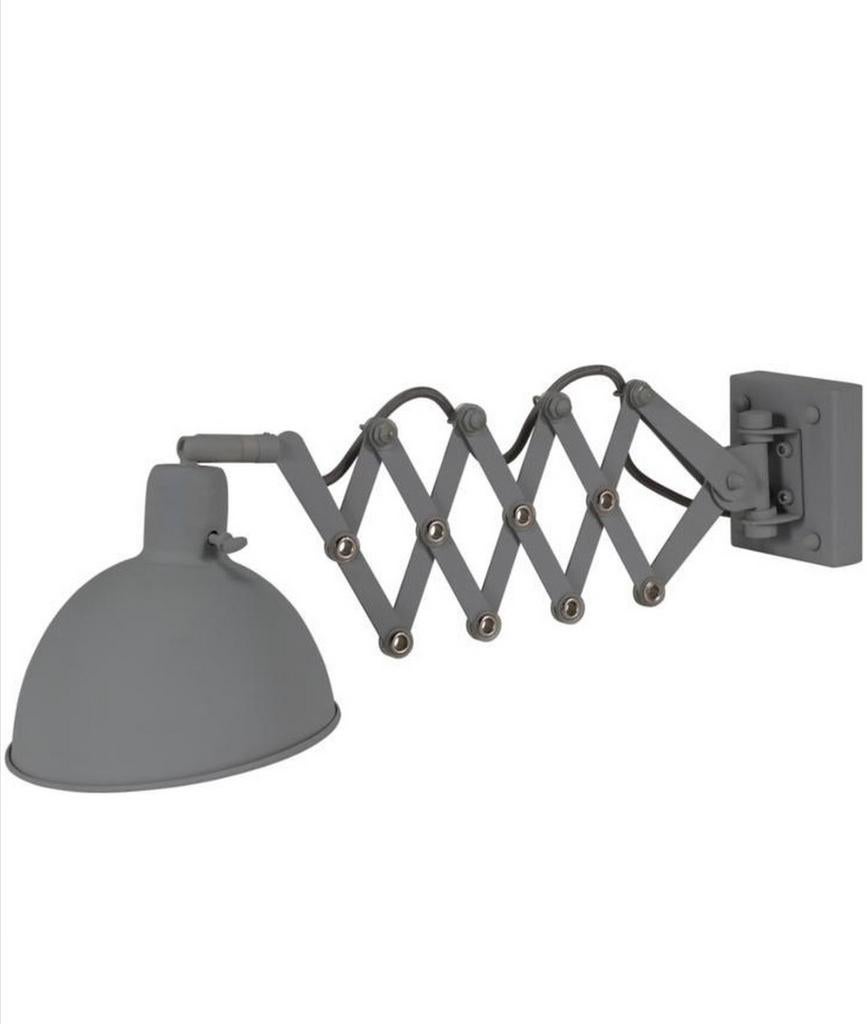 Bodilson Dixie Wandlamp Donkergrijs - Limited Edition, Ophalen of Verzenden, Nieuw, Metaal, Industrieel