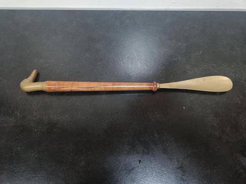 antieke schoenlepel met eendenkop, Antiek en Kunst, Curiosa en Brocante, Ophalen of Verzenden