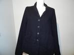 Rundholz Blacklabel aparte jas sier stiksel bewerking M, Maat 38/40 (M), Verzenden, Zwart, Rundholz