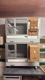 Broedkooien te koop, Dieren en Toebehoren, Vogels | Hokken en Kooien, Ophalen, Gebruikt, Aluminium, Broedkooi of Kweekkooi