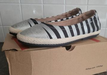 FitFlop Ballerina's Allegro blauw en zilver / maat 36  beschikbaar voor biedingen