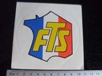 sticker fTs logo frankrijk france, Verzenden, Zo goed als nieuw, Bedrijf of Vereniging