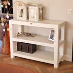 Sidetable Riverdale krijtwit, Huis en Inrichting, Tafels | Sidetables, Ophalen, Gebruikt, 100 tot 150 cm, Landelijk