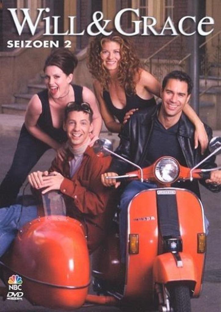 Will En Grace Seizoen 1 &2  6 dvd's in 2 boxen Prijs 7.50, Cd's en Dvd's, Dvd's | Tv en Series, Zo goed als nieuw, Komedie, Boxset