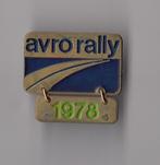 AVRO Rally 1978 broche, Gebruikt, Verzenden, Overige onderwerpen