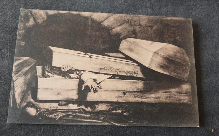 De overhaaste begrafenis - Antoine Wiertz - 1854, Verzamelen, Ansichtkaarten | Themakaarten, Ongelopen, Overige thema's, Verzenden