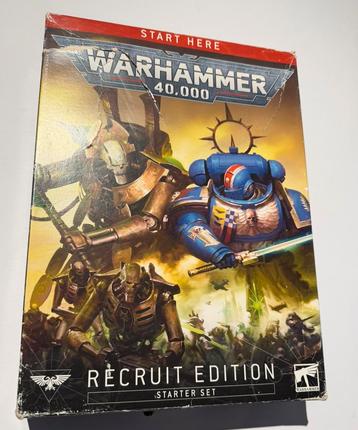 Warhammer 40.000 – Recruit Edition Starter Set | Compleet beschikbaar voor biedingen
