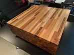 salontafel, Huis en Inrichting, Ophalen, Minder dan 45 cm, Gebruikt, Vierkant
