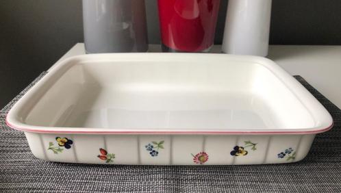 Villeroy & Boch Vilbofour Petite Fleur Rechthoekige schaal, Huis en Inrichting, Keuken | Servies, Gebruikt, Schaal of Schalen