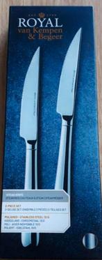 Royal Van Kempen & Begeer Steakmes, Nieuw, Ophalen of Verzenden, Rvs of Chroom, Vaatwasserbestendig