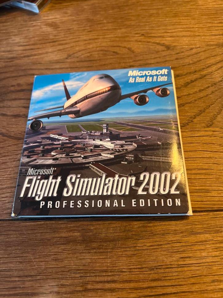 Flight Simulator 2002 Professional Edition, Spelcomputers en Games, Games | Pc, Gebruikt, Simulatie, 1 speler, Vanaf 7 jaar, Ophalen of Verzenden
