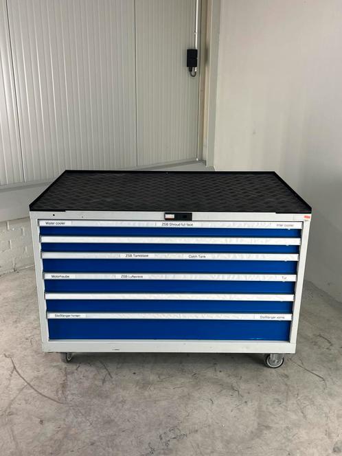 Gereedschapskist / gereedschapswagen op wielen, Doe-het-zelf en Verbouw, Gereedschapskisten, Gebruikt, Ophalen