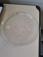 vintage glazen schaal, Ophalen of Verzenden