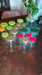 22 lege glazen jam potten - ideaal voor hergebruik!, Ophalen, Zo goed als nieuw, Overige typen