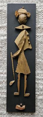 Wandversiering golfer, Ophalen