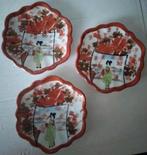 3 japanse/Chinezen bordjes, Antiek en Kunst, Ophalen