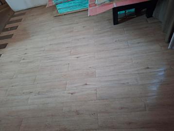 PVC vloer > 66 m2 Hornbach Aurel eiken plak pvc zelfklevend beschikbaar voor biedingen