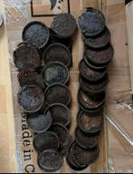 Lot bodemvondsten doppen transportkokers mortieren usa, Ophalen of Verzenden