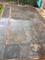 Natuursteen Tuintegels - 12m2, Ophalen, Gebruikt, Terrastegels, Natuursteen