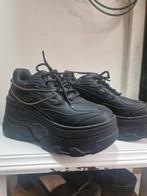 Bershka platform shoes 38, Kleding | Dames, Schoenen, Ophalen, Zo goed als nieuw, Zwart, Sneakers of Gympen