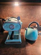 Koffiezetapparaat & Waterkoker - Set, Stoompijpje, Gebruikt, Gemalen koffie, Ophalen of Verzenden