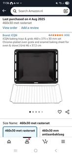 Nieuwe bakplaat en rooster oven, Witgoed en Apparatuur, Ophalen, Nieuw, Minder dan 45 cm