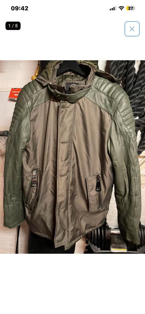 Winterjas My Brand, maat L, Kleding | Heren, Ophalen of Verzenden, Zo goed als nieuw, Maat 52/54 (L), Groen
