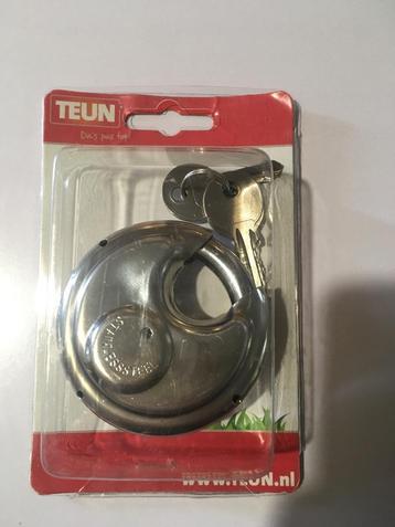 Teun discusslot / hangslot 1x gebruikt 70mm beschikbaar voor biedingen