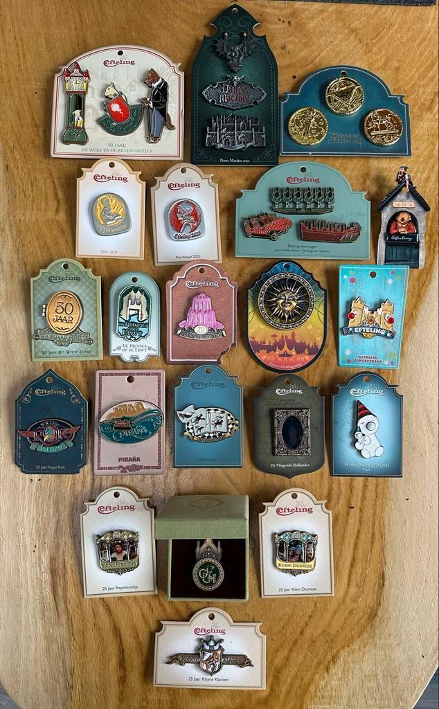 Efteling Pin Collectie Efteling pins., Verzamelen, Overige Verzamelen, Nieuw, Ophalen of Verzenden