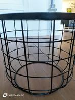 Bijzettafel, Huis en Inrichting, Tafels | Bijzettafels, 45 tot 60 cm, Minder dan 55 cm, Metaal of Aluminium, Rond