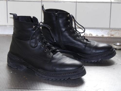 Steve Madden Veterboots Heren mt 45, Kleding | Heren, Schoenen, Zo goed als nieuw, Boots, Zwart, Ophalen