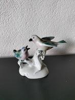 2 vogels op sokkel beeldje Carl Scheidig  , Ophalen of Verzenden, Zo goed als nieuw, Dier
