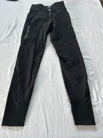 IZGS Felix Bühler hele mooie zwarte paardrijbroek maat 34 beschikbaar voor biedingen