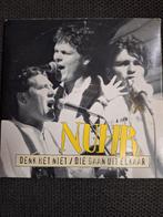 NUHR - Denk Het Niet / Die Gaan Uit Elkaar CD Single, Cd's en Dvd's, 1 single, Verzenden, Gebruikt, Nederlandstalig