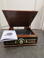 Bigben TD103 Platenspeler - Nieuwstaat met Handleiding, Audio, Tv en Foto, Platenspelers, Ophalen of Verzenden, Zo goed als nieuw