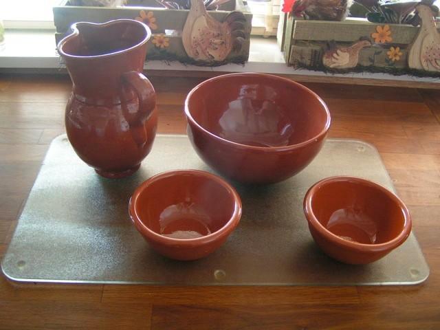 Frans aardewerk., Huis en Inrichting, Keuken | Servies, Nieuw, Schaal of Schalen, Overige stijlen, Aardewerk, Ophalen