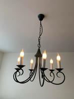 Landelijke hanglamp met 6 dimbare LED lampen, Ophalen, Gebruikt, Metaal, Landelijk