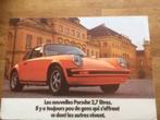 Autofolder/Brochure Porsche 911, 911S, 911 Carrera,911 Targa, Boeken, Porsche, Ophalen of Verzenden, Zo goed als nieuw