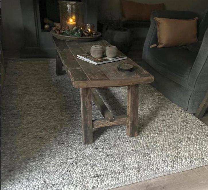 Wollen vloerkleed  landelijk SALE, Huis en Inrichting, Stoffering | Tapijten en Kleden, Nieuw, 150 tot 200 cm, 200 cm of meer