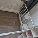 Ikea Minnen Wit Meegroeibed met Lattenbodem, Gebruikt, 70 tot 85 cm, Lattenbodem, 140 tot 160 cm