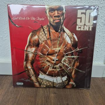 50 Cent - Get Rich Or Die Tryin' LP - Gesigneerd beschikbaar voor biedingen