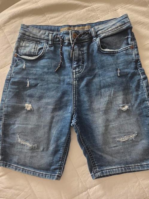 Heren Korte Broek – Maat 158 ( 12-13 jaar), Kleding | Heren, Spijkerbroeken en Jeans, Gedragen, Blauw, Ophalen