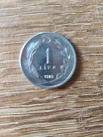 Munt Turkije 1 Lira 1973, Ophalen of Verzenden, Midden-Oosten