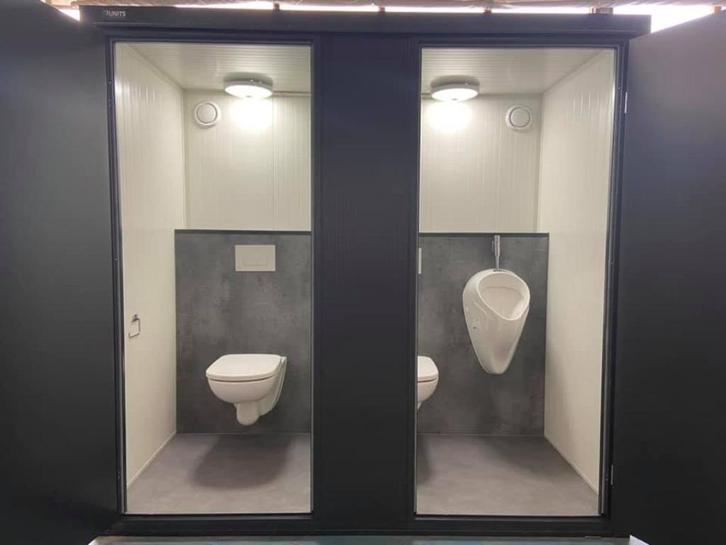 Toilet unit met 2 hangtoiletten en 1 urinoir PLUG & PLAY!, Doe-het-zelf en Verbouw, Sanitair, Nieuw, Toilet, Ophalen of Verzenden