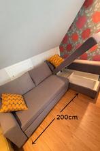 Comfortabele Slaapbank - Ideaal voor logees!, Ophalen, Gebruikt, Tweepersoons, 140 cm