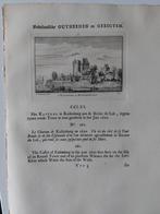 Kasteel Kuilenburg Culemborg Gravure van Rademaker 1ste druk, Antiek en Kunst, Ophalen of Verzenden