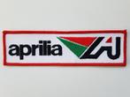 aprilia patch badge opnaai embleem, Verzamelen, Ophalen of Verzenden, Nieuw, Motoren